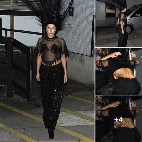 “Discover Lady Gaga’s latest fashion statement: A surprisingly practical ensemble!”